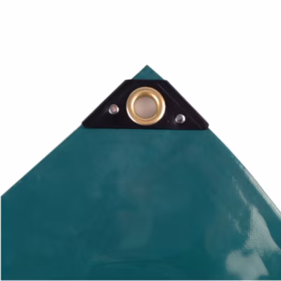 Bâche PVC 650g, bâche étanche 10×12, verte, imperméable (120m)