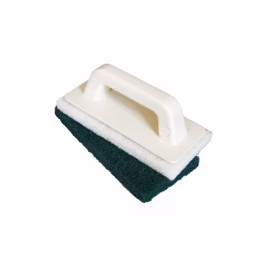 Frottoir FINISH – avec deux feutres abrasifs (1 noir + 1 blanc)