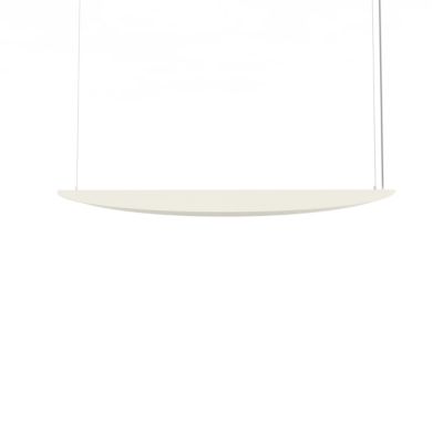 LUMICOM – MIRROR 1X Suspension, STRIP LED, 17W/m, 4000K, métal, brillant blanc, L90cm