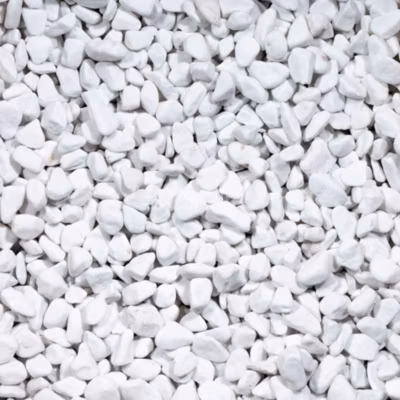 Galet Blanc Pur 16-25 mm – Lot de 5 sacs de 20 kg (1,5 m²) – RO&rsquo;MA NATURE