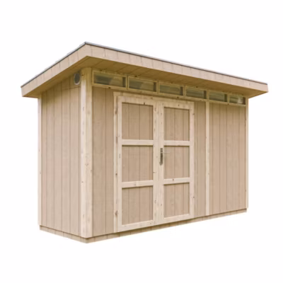Abri de Jardin Qualité Premium 4m² /L161xL412xH239 cm – M902A – Timbela