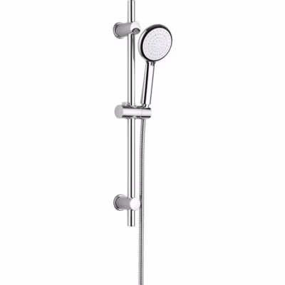 Barre De Douche Chromée Avec Douchette Multifonction – Bormio