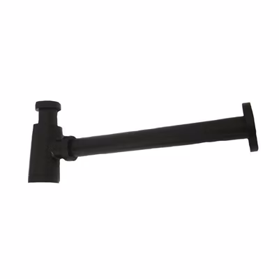 Siphon à tasse noir G1/4 en laiton – Siphon lavabo salle de bain