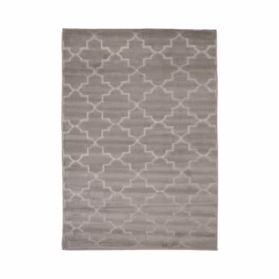 Tapis à motifs arabesques beige 133×180