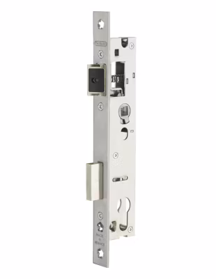 Boitier de serrure encastrable à cylindre pour porte métallique, axe 24mm, entraxe 92mm, bouts carrés – THIRARD