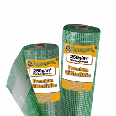 4 m film grillagé, film de jardin, film de serre, film de couche froide, 4 m Aquagart