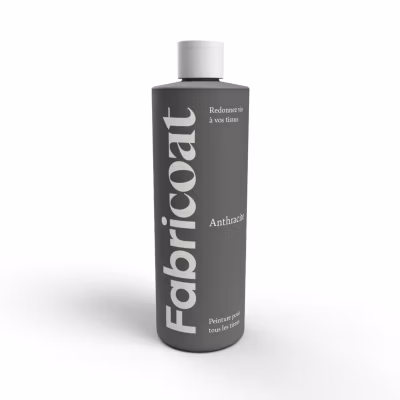 PEINTURE TEINTURE POUR TISSUS 500ml ANTHRACITE – FABRICOAT
