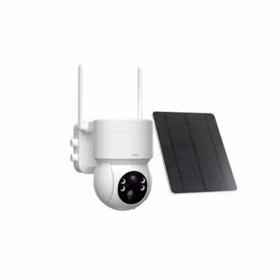 Caméra de surveillance 4G sur batterie + panneau solaire – IP65 – DiO