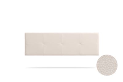 Tête de Lit Tapisée ALTEA Simili cuir 145x50x5 cm – Beige – Moonia