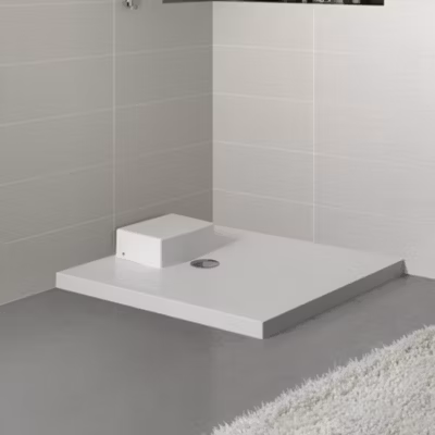 Receveur Kinedo Kinematic pompe de relevage intégrée 90X90 antidérapant PN24
