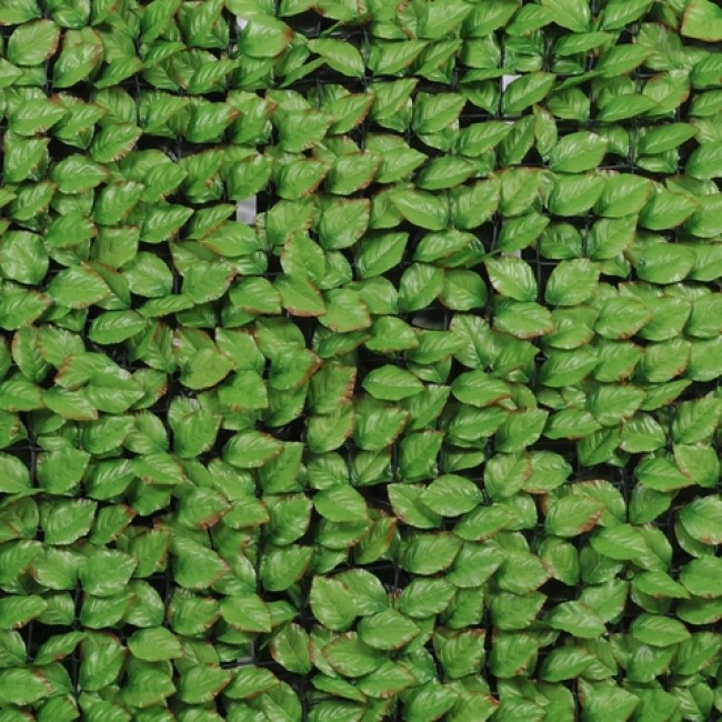 Haie artificielle feuilles de rosier + 12 attaches JET7GARDEN