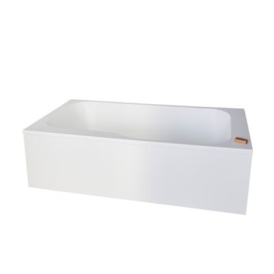 Baignoire bain douche JACOB DELAFON Malice antidérapante + tablier angle 170 x 90 droite