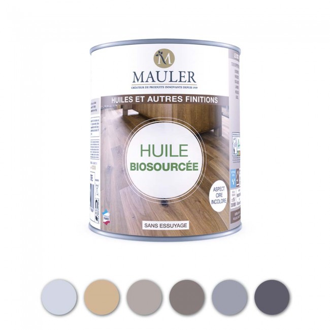 Huile biosourcée – protection des bois Mauler