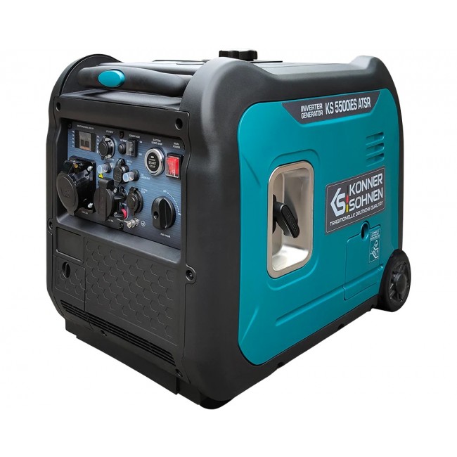 Groupe électrogène – démarrage manuel/électrique – 5,5 kW – 230V – KS 5500iES ATSR KONNER & SOHNEN