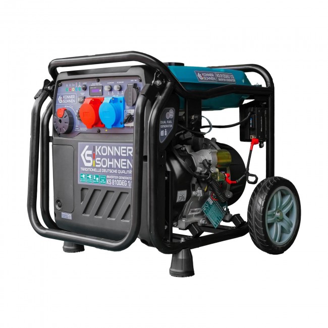 Groupe électrogène Inverter à essence/gaz – 8,5 kW – 230/400V – KS 8100iEG 1/3 KONNER & SOHNEN