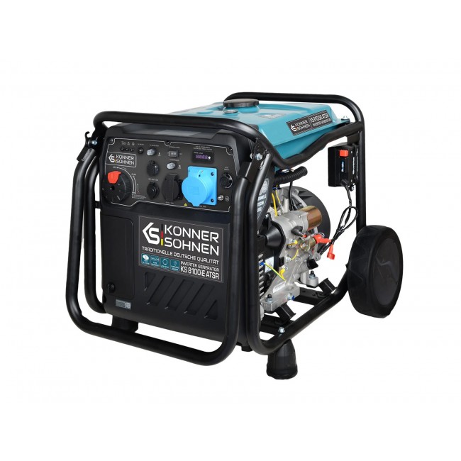 Groupe électrogène/onduleur – démarrage électrique – 8,5 kW – 230V – KS 8100iE ATSR KONNER & SOHNEN