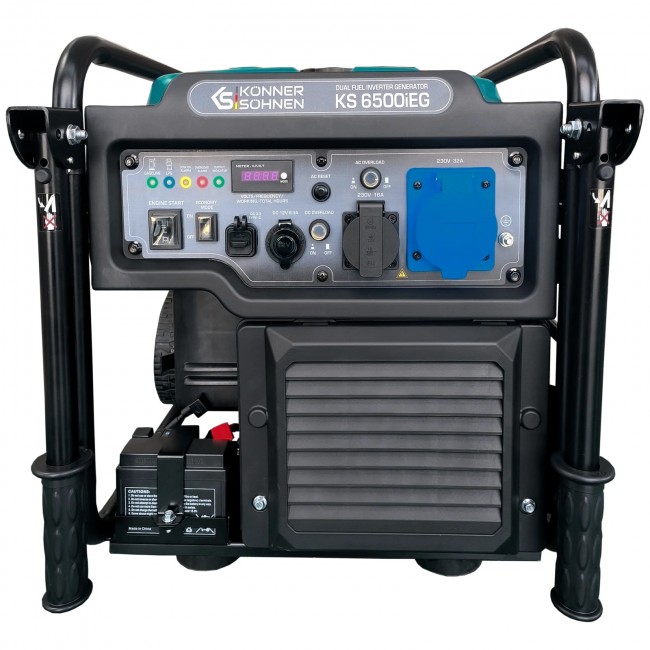 Groupe électrogène Inverter à essence/gaz – 6,5 kW – 230V – KS 6500iEG KONNER & SOHNEN