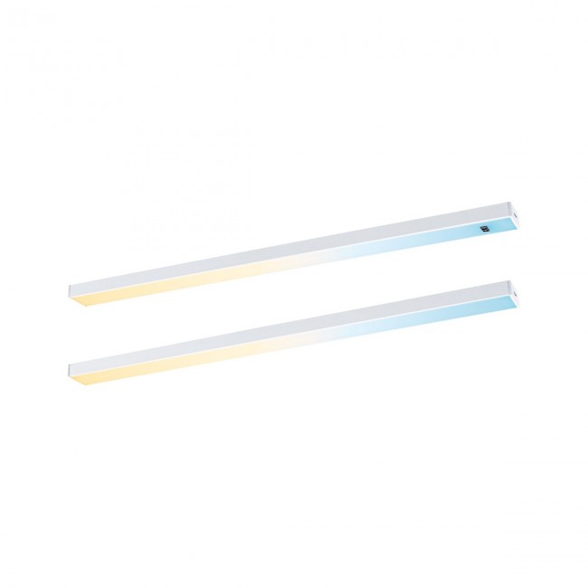 2 X Éclairage sous-meubles LED  4W Inline – kit de démarrage PAULMANN