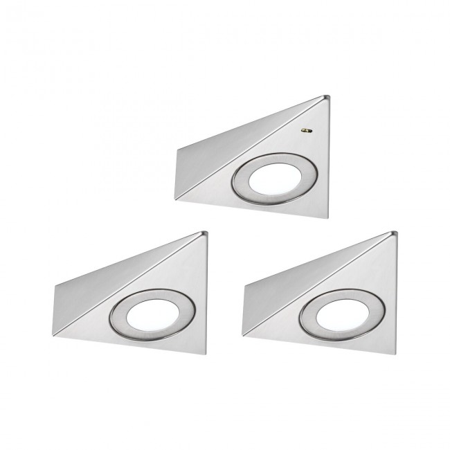 3 x spot LED pour meuble avec détecteur de mouvement – Trias PAULMANN