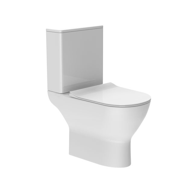 Pack WC à poser rond – cuvette sans bride – Belvoye KRAMER