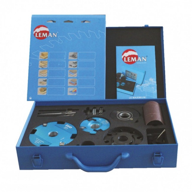 Coffret outils et accessoires pour combiné à bois LEMAN