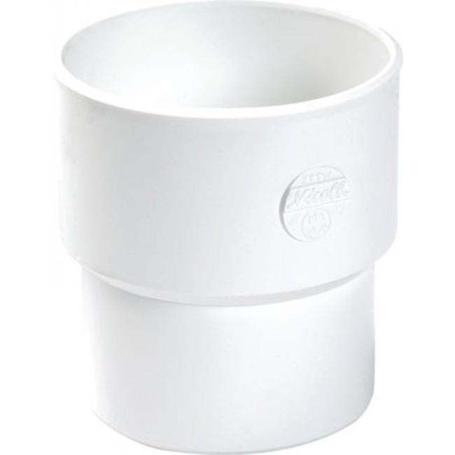 Manchette réparation mâle blanc pvc NICOLL