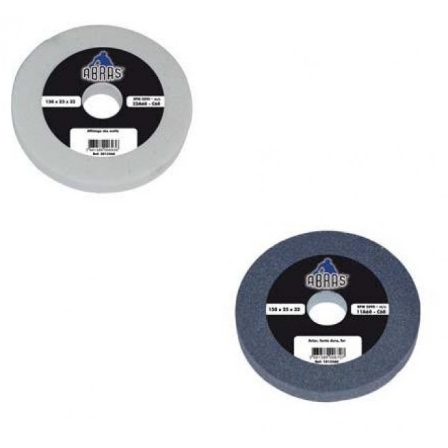 Meule vitrifiée 150 mm pour touret à meuler TDM150 LEMAN