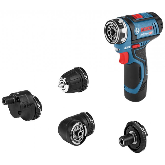 Perceuse visseuse sans fil FlexiClick PRO GSR 12V-15 FC – 06019F600G BOSCH