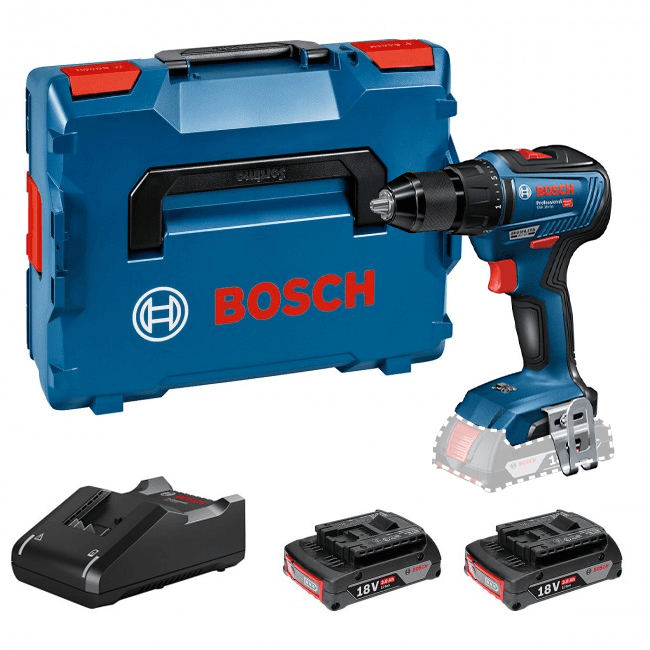 Perceuse Visseuse sans fil GSR 18V-55 2×2,0Ah L-case – 06019H5205 BOSCH