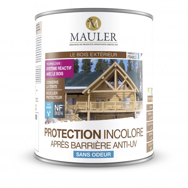 Protection incolore après barrière anti-UV sans odeur Mauler