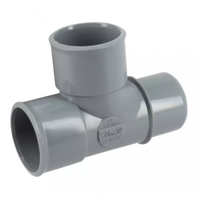 Té pied de bich en pvc 87°30 – mâle-femelle – 40 réduit 32 mm NICOLL