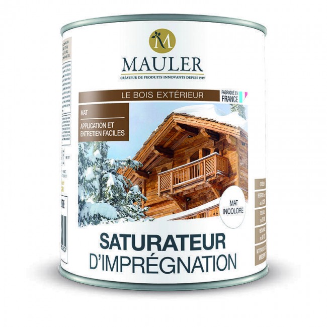 Saturateur d'imprégnation – nourrit et protège le bois en extérieur Mauler