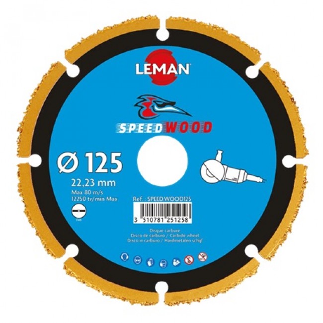 Disque à tronçonner SPEEDWOOD HM – pour le bois LEMAN