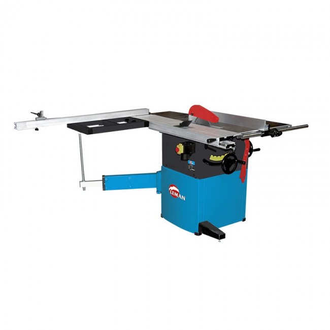Scie sur table 255 mm + chariot ras de lame SST256 LEMAN