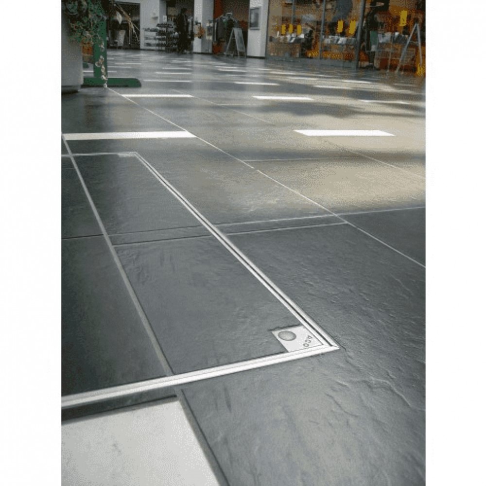 Tampon de visite à carreler Uniface aluminium – passage de 300×300 mm ACO